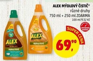 Čistič mýdlový Alex