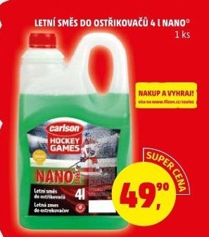 Letní směs do ostřikovačů Nano Carlson