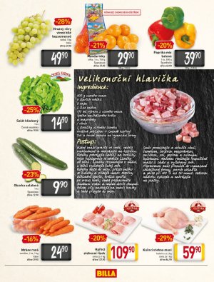 akční leták BILLA 12.4.2017-18.4.2017