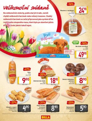 akční leták BILLA 12.4.2017-18.4.2017