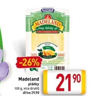 Sýr Madeland Madeta