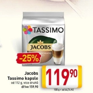 Kapsle Tassimo Jacobs
