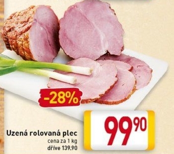 Uzená rolovaná plec