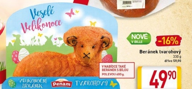 Velikonoční beránek Penam