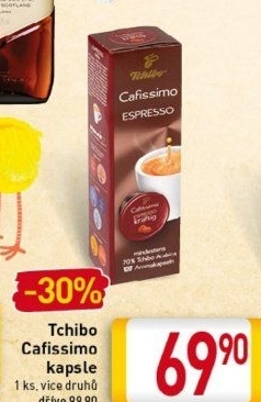 Kapsle Cafissimo Tchibo
