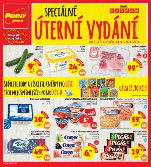 akční leták Penny Market 18.4.2017-23.4.2017