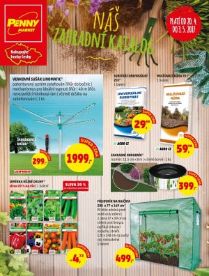 akční leták Penny Market 20.4.2017-3.5.2017