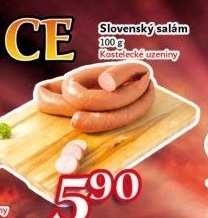 Salám slovenský točený Kostelecké uzeniny