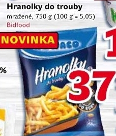 Hranolky do trouby mražené Nowaco