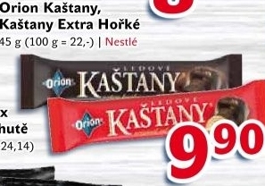 Ledové kaštany Orion