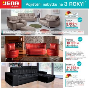 akční leták Jena nábytek 26.4.2017-16.5.2017