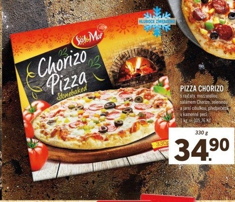 Pizza mražená Sol&amp