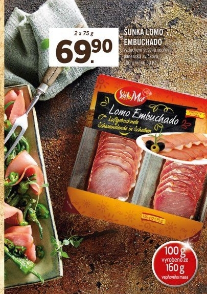 Šunka Lomo Embuchado Sol&amp