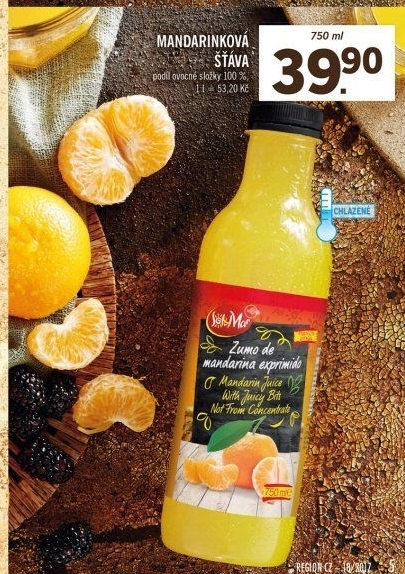 Šťáva ovocná Sol&amp