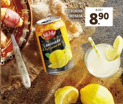 Limonáda citronová Sol&amp