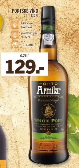 Víno bílé Porto Armilar
