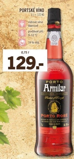 Víno Rosé Porto Armilar