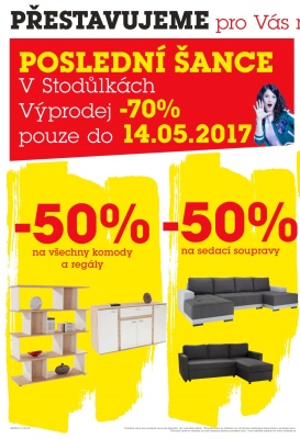 akční leták Möbelix 1.5.2017-14.5.2017