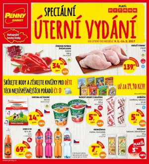 akční leták Penny Market 9.5.2017-14.5.2017