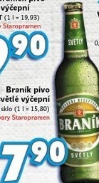 Pivo světlé výčepní 10° Braník