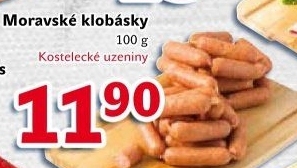 Moravské klobásy Kostelecké uzeniny