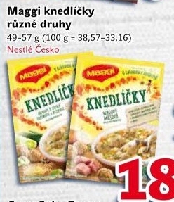 Instantní polévka Knedlíčky Maggi