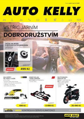 akční leták Auto Kelly 8.5.2017-11.6.2017
