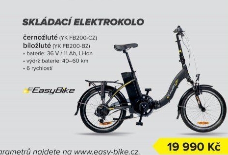 Elektrokolo EasyBike Fold