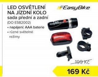 LED světlo na kolo EasyBike