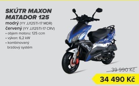 Skútr Maxon Matador 125