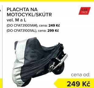 Plachta na motocykl Carface
