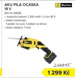 Aku pila ocaska Starline