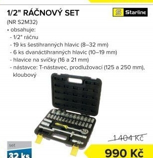 Ráčnový set Starline