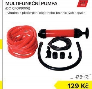 Multifunkční pumpa Carface