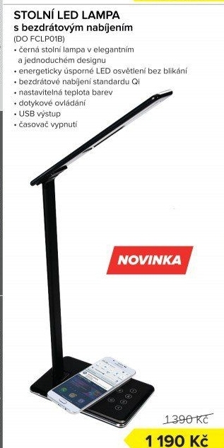 Stolní LED lampa