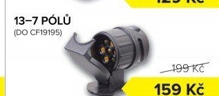 Redukce zásuvky tažného zařízení CarFace