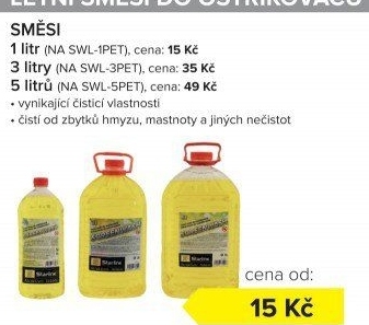 Letní směs do ostřikovačů Starline