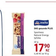 Proteinová tyčinka Sportness Das gesunde Plus - dm drogerie akcniletaky.com