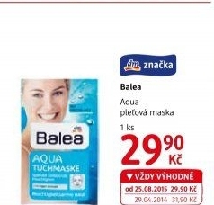 Maska pleťová Balea