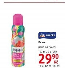 Pěna na holení dámská Balea