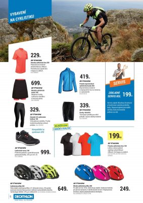akční leták Decathlon 16.5.2017-30.6.2017