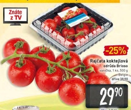 Rajčata koktejlová