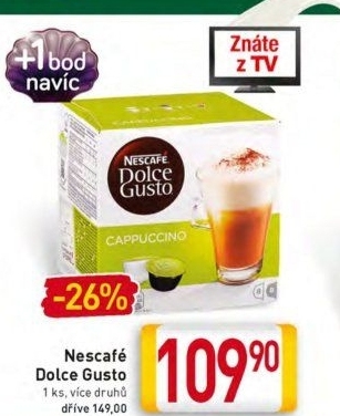 Kapsle Dolce Gusto Nescafé