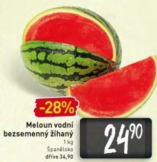 Meloun vodní bezsemenný - BILLA akcniletaky.com