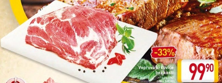 Vepřová krkovice bez kosti