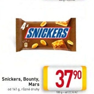 Tyčinka Snickers