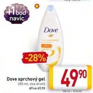 Sprchový gel Dove