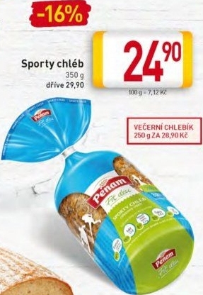 Chléb Sporty Fit den Penam