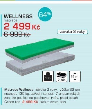 Matrace Wellness