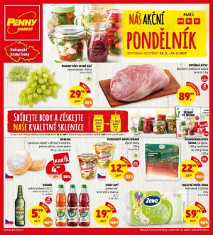 akční leták Penny Market 22.5.2017-24.5.2017